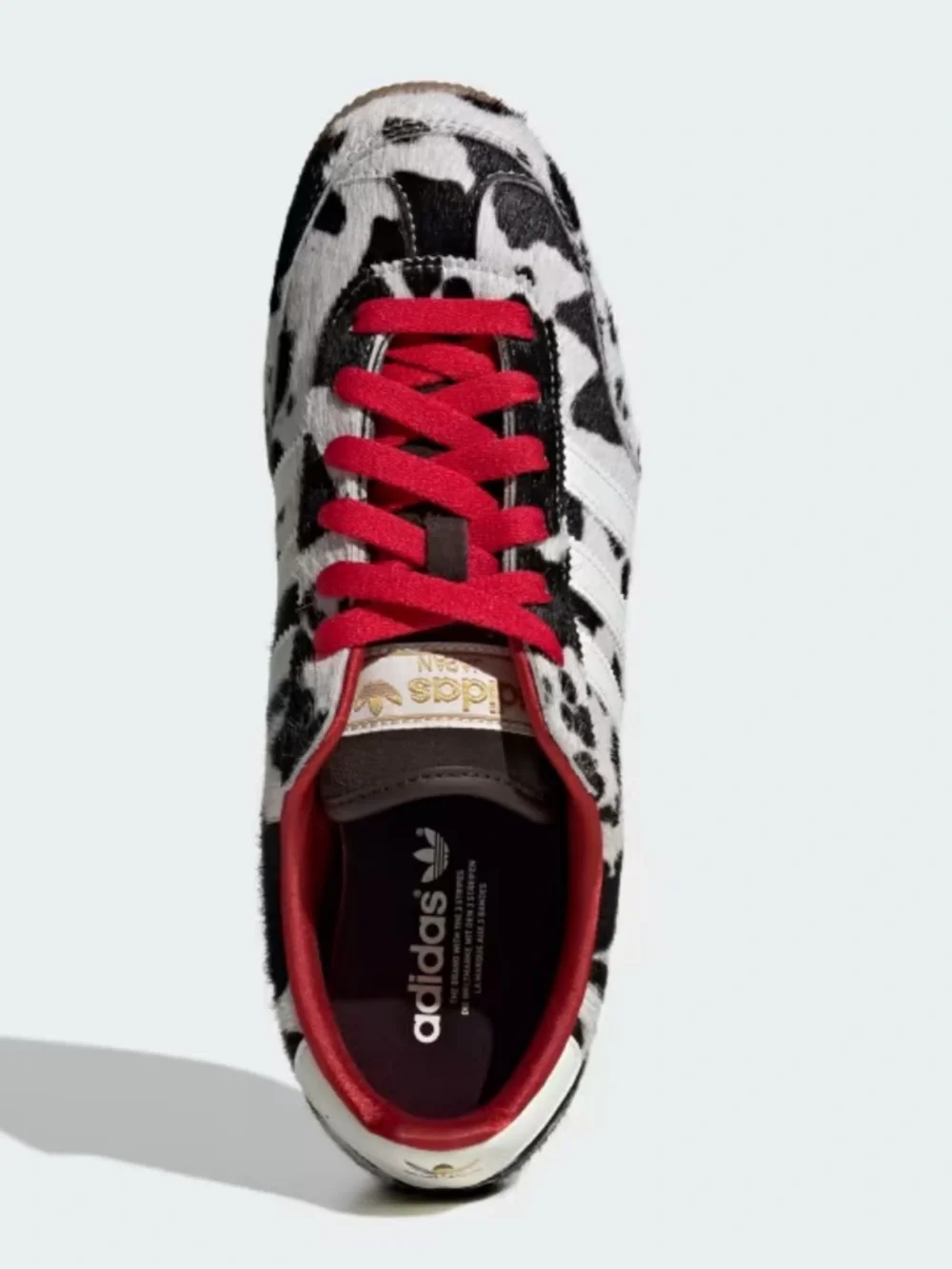 adidas Japan Cow Print / Aurora Coffee / Off White / Gum - Picture 5 of 11